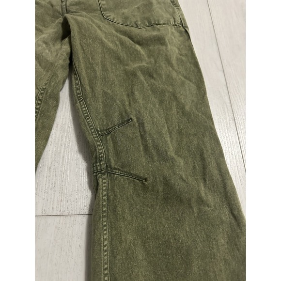 Free People x We The Free Drawstring Pants Sz XS Green - Picture 4 of 9